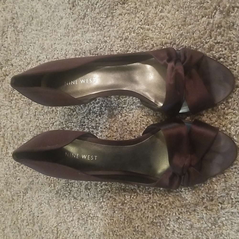 Nine West Brown Heels